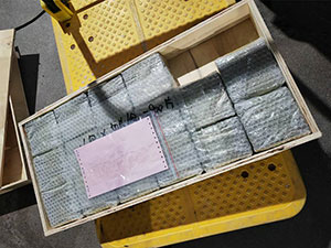 不锈钢烧结网片发货