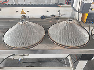 孔板复合锥形滤盘加工